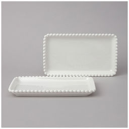 НАБОР БЛЮД LEFARD PEARL ПРЯМОУГ. 2 ШТ. 25*14,5*2,5 СМ  фото 3