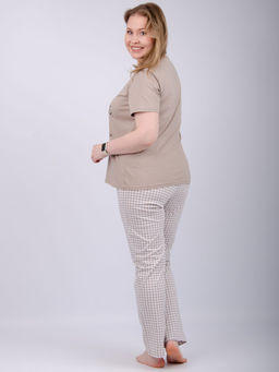 Пижама "Вивианна 2" брюки, трикотаж