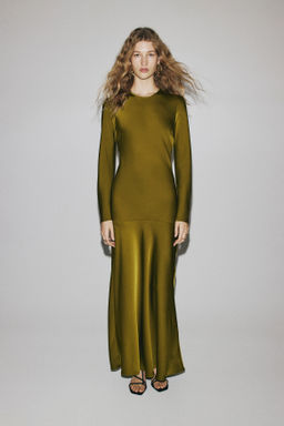 Vestido con lazada y espalda descubierta - H&m фото 4