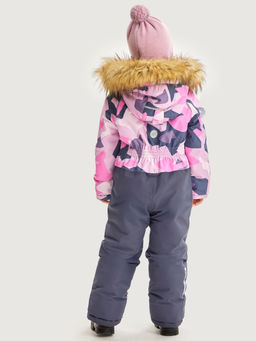 Комбинезон 8з1025 розовый/графит