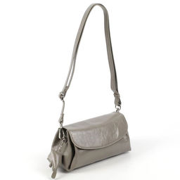 Женская кожаная сумка бочонок через плечо 0025-4