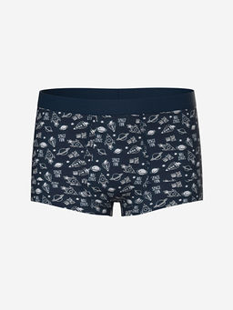 Bask?l? Erkek ?ocuk Boxer 3l? - Waikiki фото 2