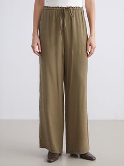 Beli Lastikli Geni? Pa?a Kad?n Pantolon