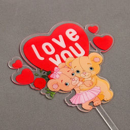 Топпер Влюблённые мишки - Страна карнавалия фото 6