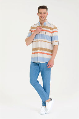 U. S. Polo Assn / Мужские синие джинсовые брюки - U.s. polo assn фото 8