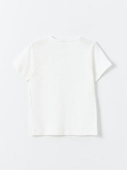 Bisiklet Yaka Basic K?sa Kollu Erkek ?ocuk Ti??rt - Waikiki фото 2