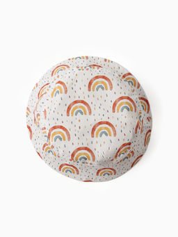 Панама детская KAFTAN «Радуга», белая, размер 52-54