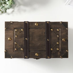 Шкатулка сундук дерево "Пальмира" 28х16х16 см