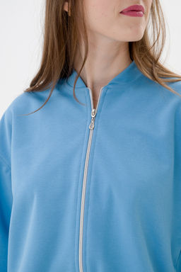 Бомбер из коттон фита Амадэль