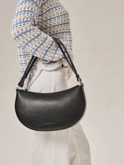 Сумка женская сэддл Azaro 31042 черный