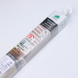 Штора рулонная Вудэн, премиум блэкаут, 100160 см, 3 варианта крепления, цвет бежево-серый - Simaland фото 7