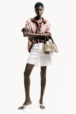 Camisa oversize estampada - H&m фото 2