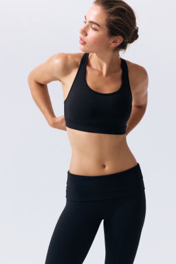 Leggings de deporte fold-over con Lycra® - H&m фото 4