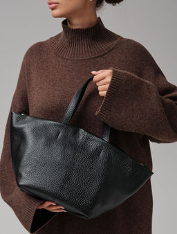 Кожаная сумка Azaro 31355 черный