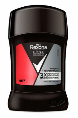 РЕКСОНА CLINICAL PROTECTION део-стик муж Сухость и уверенность 50мл