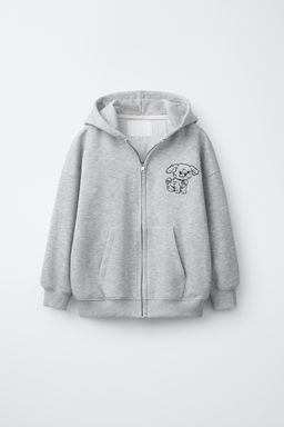 EMBROIDERED DOG HOODIE - Zara фото 5