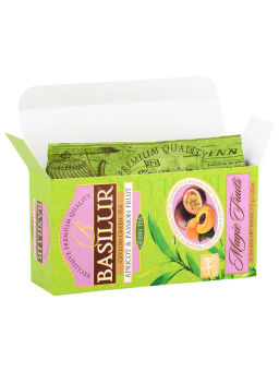 Коллекция Волшебные фрукты / АБРИКОС И МАРАКУЙЯ (71543 ) черн. 25 пак/ (BASILUR)