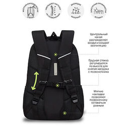 RU-630-3 Рюкзак - Grizzly фото 15