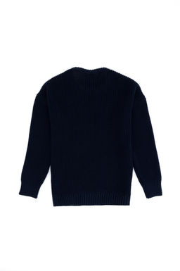 Свитер U.S. Polo Assn темно-синий из хлопка