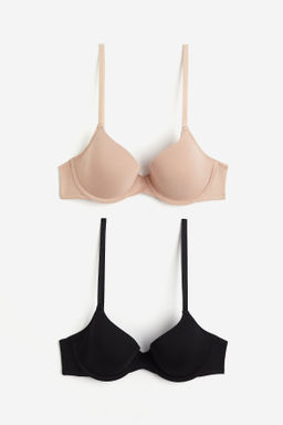 Pack de 2 sujetadores de algod?n para camiseta - H&m фото 3