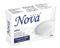 Мыло Туалетное "Royal Nova" 100гр Молочное наслаждение в коробочке