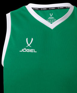Майка баскетбольная JOGEL CAMP Basic, зеленый, детский