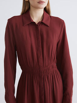 Belden Oturtmal? G?mlek Elbise