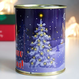 Сувенирный набор-маникюрный, в банке Счастливого Нового года! - Simaland фото 2