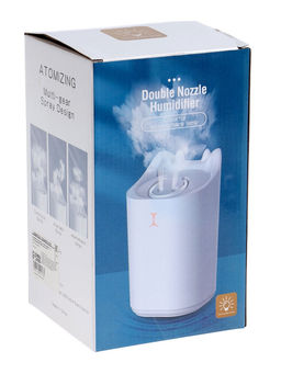 Увлажнитель воздуха HM-3, ультразвуковой, 3.3 л, мультиподсветка, USB, белый