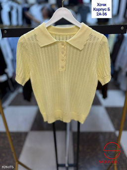 Футболка поло однотонная