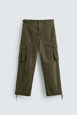 PANTAL?N CARGO RELAXED FIT / Khaki