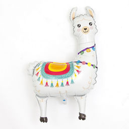 Воздушный шар фольгированный 37" «Лама», фигура
