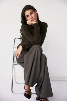 Polo en mezcla de lana - H&m фото 3