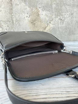 Женская кожаная сумка через плечо 33012 Блек - Sergio valentini фото 6