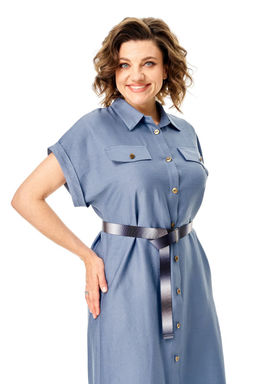 Платье Michel Chic 993/3 летнее небо  фото 5