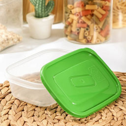 Цена за 2 шт. Набор контейнеров для еды Good & Good, 450 мл, 2 шт., пластик, МИКС