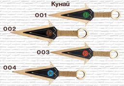 Нож деревянный "Кунай. Средневековье" в ассортименте