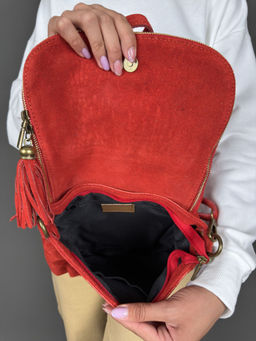 Сумка женская из телячьей кожи