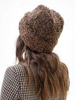 П26-171 Пилотка Тедди коричневая