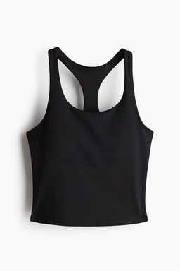 Top de deporte en DryMove con sujetador integrado - H&m фото 7