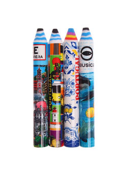 Цена за 4 шт. Ластик фигурный Карандаш, 140 х 18 мм, МИКС - Calligrata фото 6