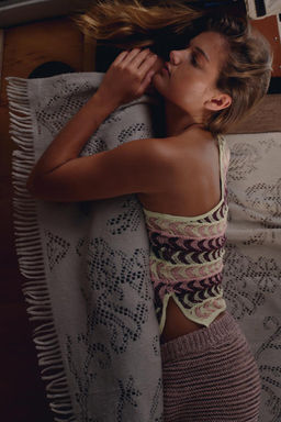 ASYMMETRIC STRUCTURED KNIT TOP - Zara фото 10