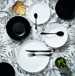 DIWALI NOIR Тарелка десертная 19 см, арт. P0789, 71460