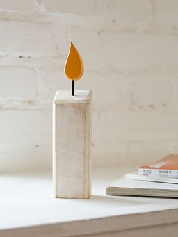 Декоративная фигурка "Свеча" 6x4x22 6x4x22