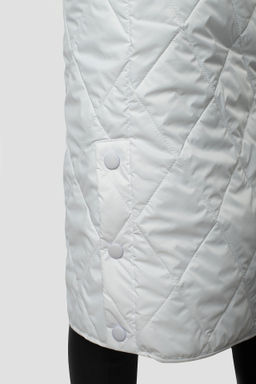 01-12086 Пальто женское демисезонное (пояс) - El podio фото 7