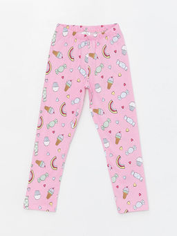 Beli Lastikli K?z ?ocuk Pijama Alt