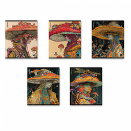 Цена за 5 шт. Тетрадь общая ученическая ErichKrause Forest Fashion, 48 листов, клетка, твин-лак_MIX-PACK  фото 2