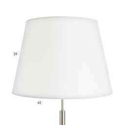 Торшер "Курс" 1х40Вт Е27 сатин 41х41х148см