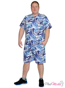 Шорты Модель №1915 размеры 44-84 - Plusmoda фото 4