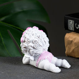 Фигура Ангел лежит личико на ручках 8?5.5?6.5 см